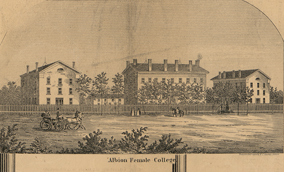 Albion Female College - Albion, Calhoun 1858