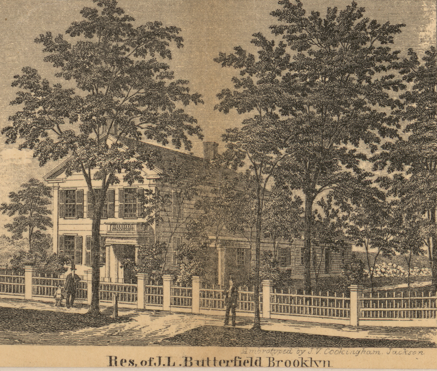 Residence, J.L. Butterfield, Brooklyn, Jackson 1858