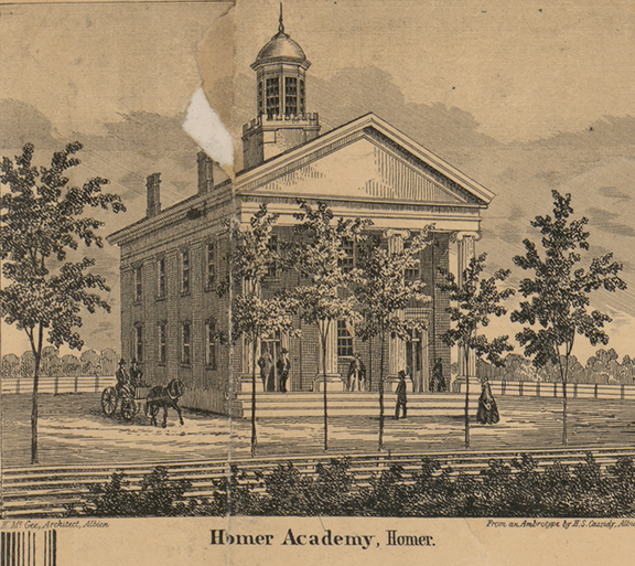 Homer Academy - Homer, Calhoun 1858