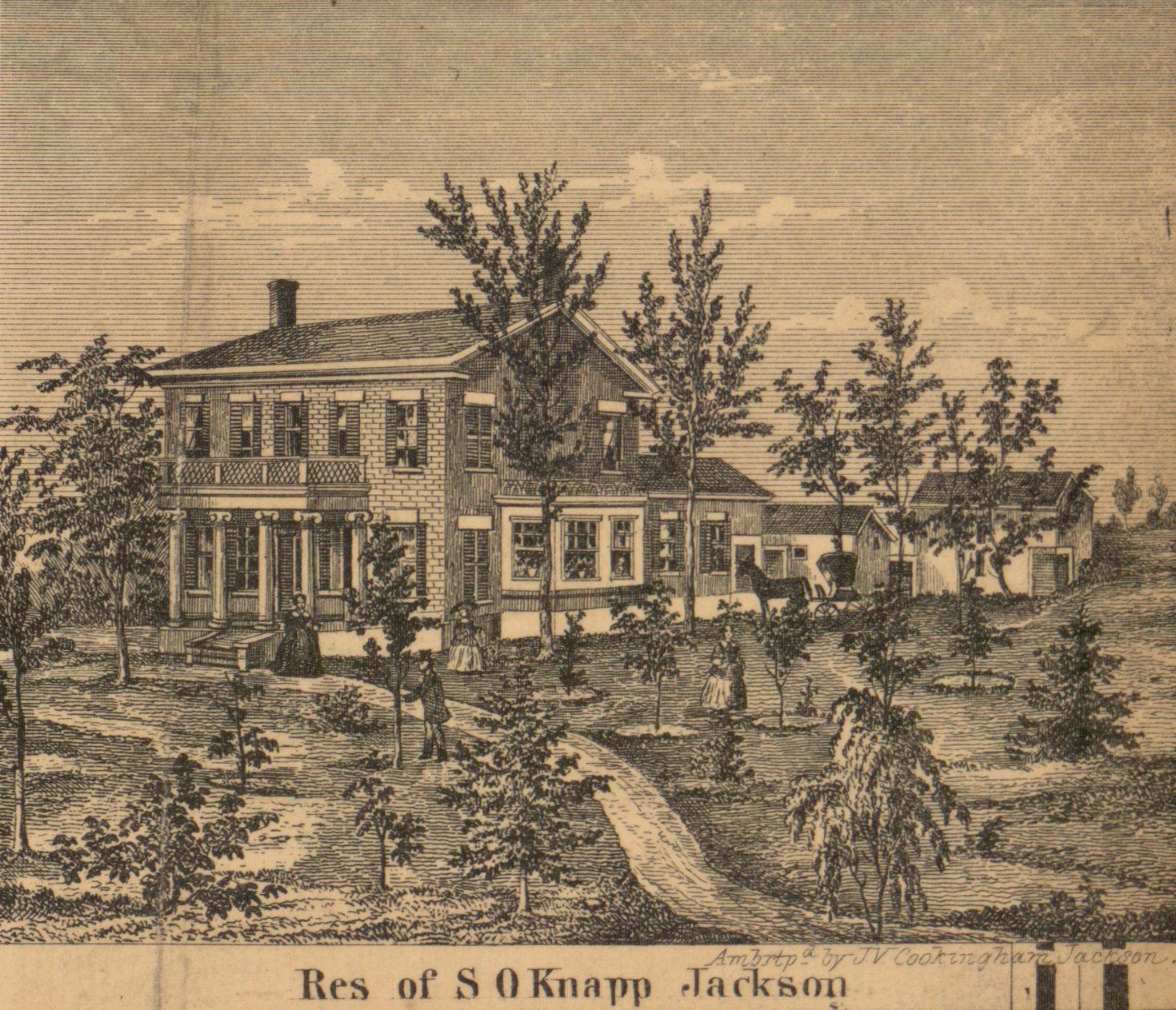 S.O. Knapp, Jackson, Jackson 1858