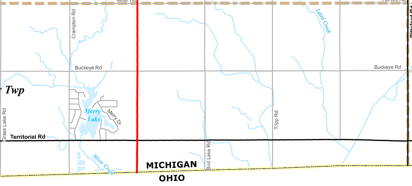 2009 Amboy (east) Township, Michigan map
